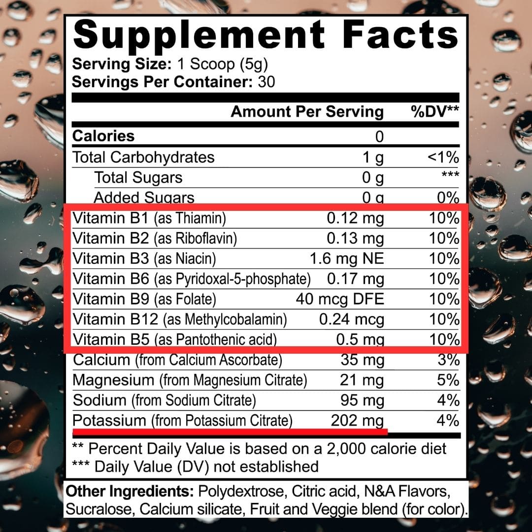 VITAMIN B POWER (Mango)